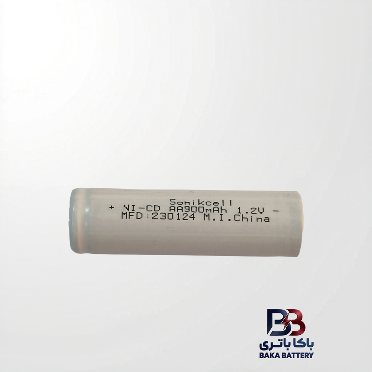 باتری نیکل کادمیوم Ni-Cd AA 1.2 V-900mAh