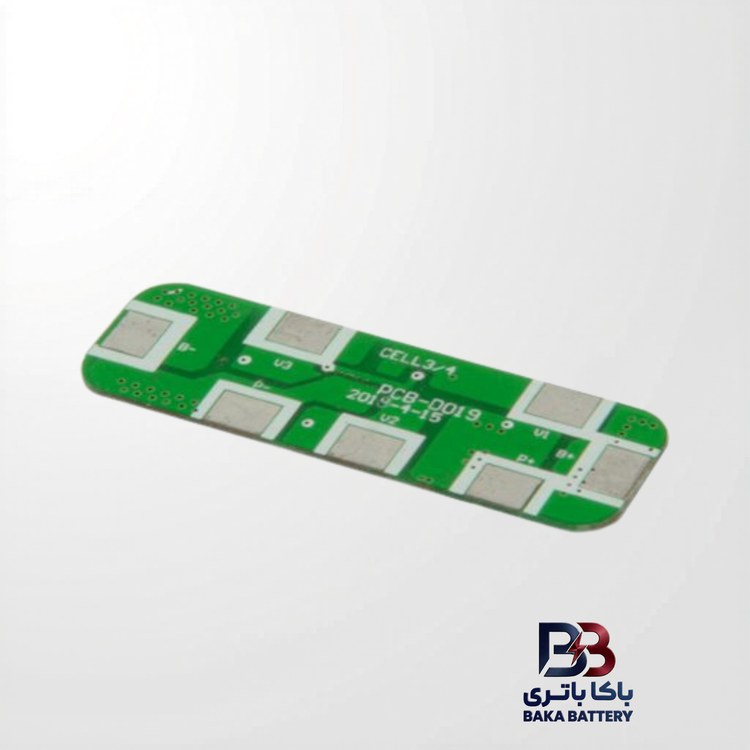 برد 4 سلول لیتیوم فسفات 14.4 ولت 8 آمپر D019
