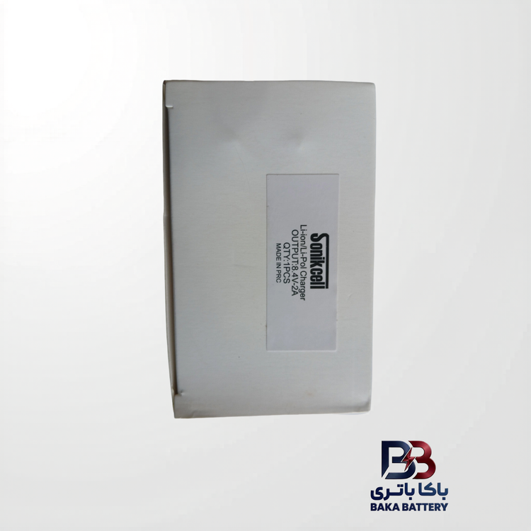 شارژر لیتیوم آیون و لیتیوم پلیمر 8.4 ولت 2 آمپر
